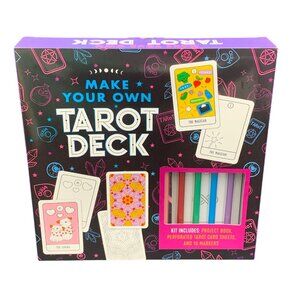 Make Your Own Tarot Deck Kit Guidebook 78 Press-Out Cards‎ 10 Fine-Line Markers